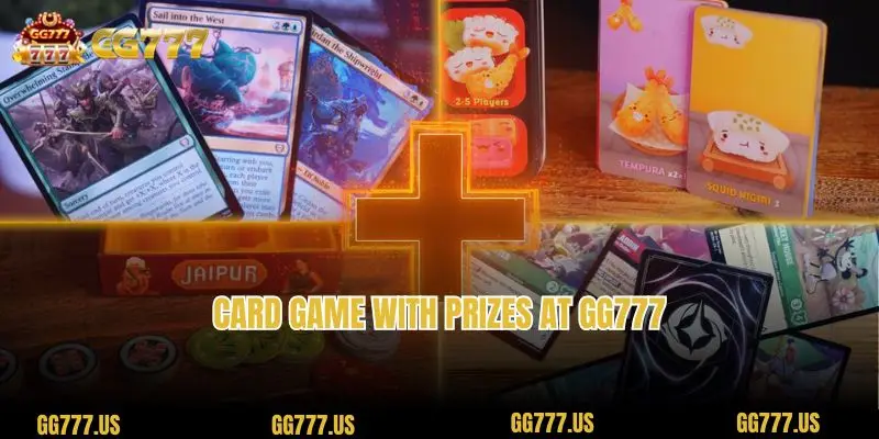 Card game with prizes at GG777